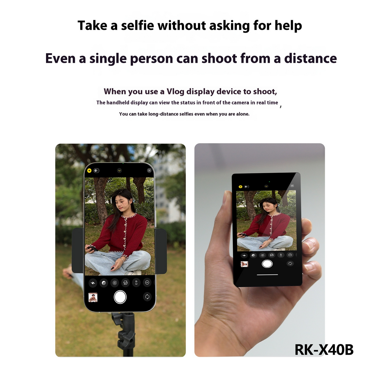 SnapCharge Selfie Screen